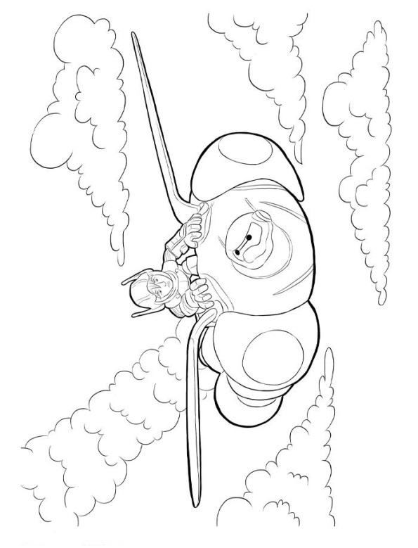 ba max coloring pages - photo #7