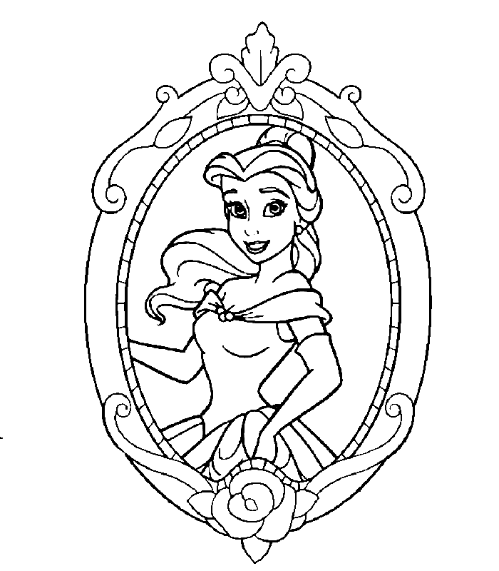 p is for princess coloring pages - photo #50