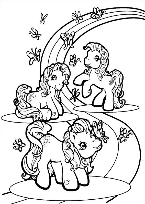 my little pony g3 coloring pages - photo #19