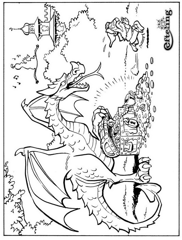 fairies giants coloring pages - photo #28