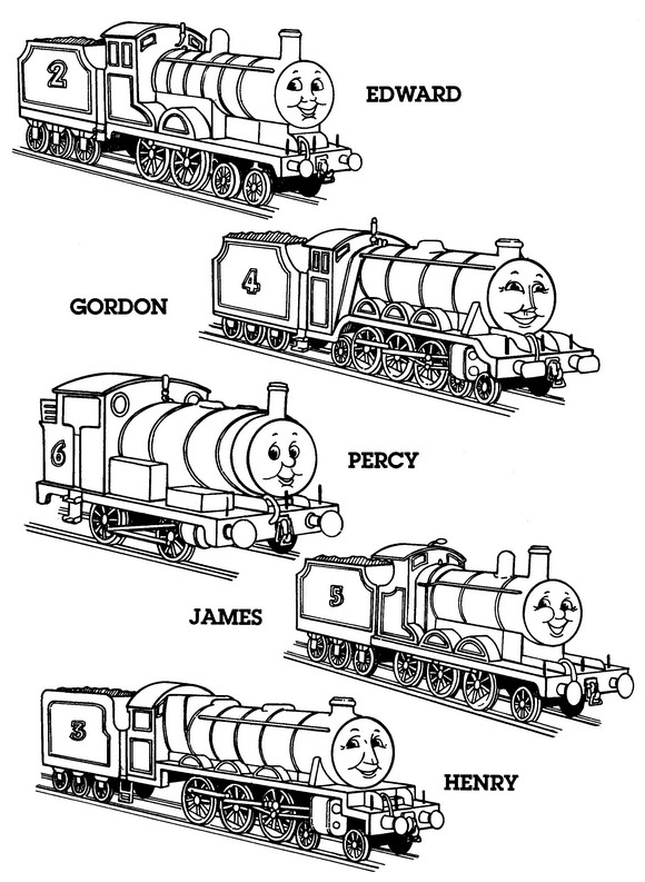 lady train thomas coloring pages - photo #30