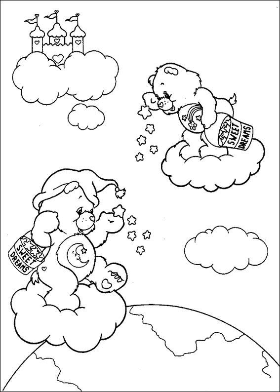 panda care bear coloring pages - photo #14