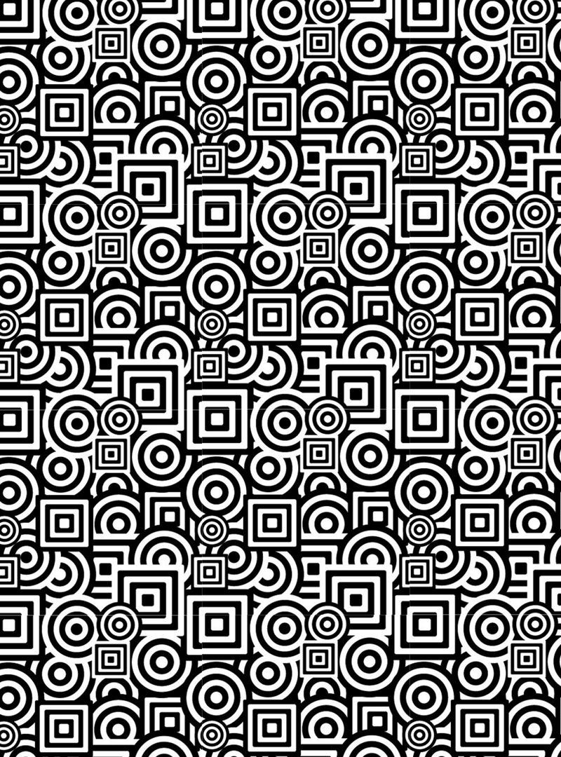 Abstract voor volwassenen 6, kleurplaat van Abstract voor volwassenen
