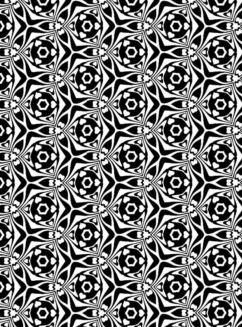 Abstract voor volwassenen 7, kleurplaat van Abstract voor volwassenen