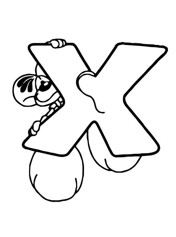 Alfabet Diddl X