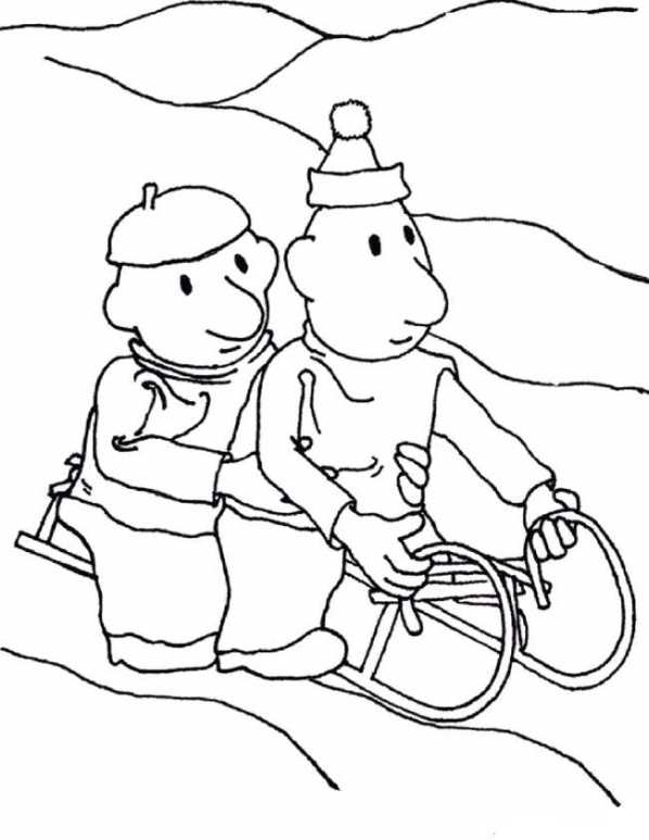 Buurman en Buurman 6, kleurplaat van Buurman en Buurman