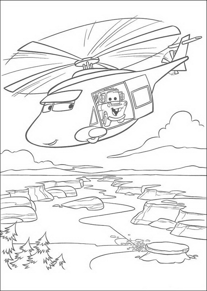 Takel in de helicopter