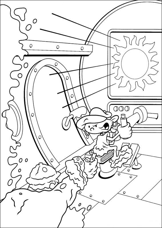 Codenaam Kids Next Door 2, kleurplaat van Codenaam Kids Next Door