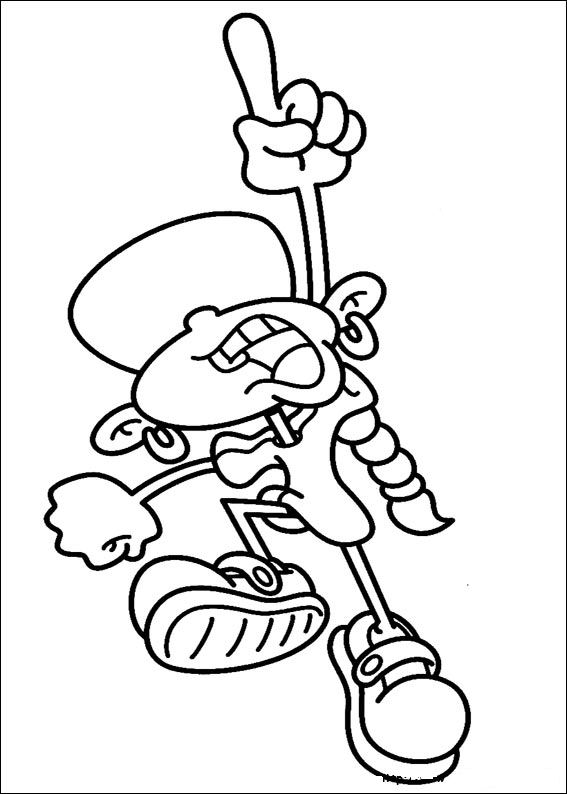 Codenaam Kids Next Door 8, kleurplaat van Codenaam Kids Next Door