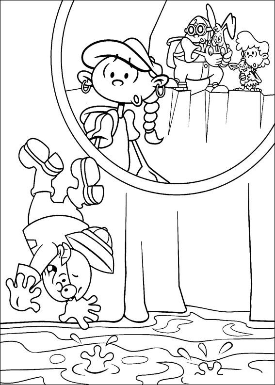 Codenaam Kids Next Door 24, kleurplaat van Codenaam Kids Next Door