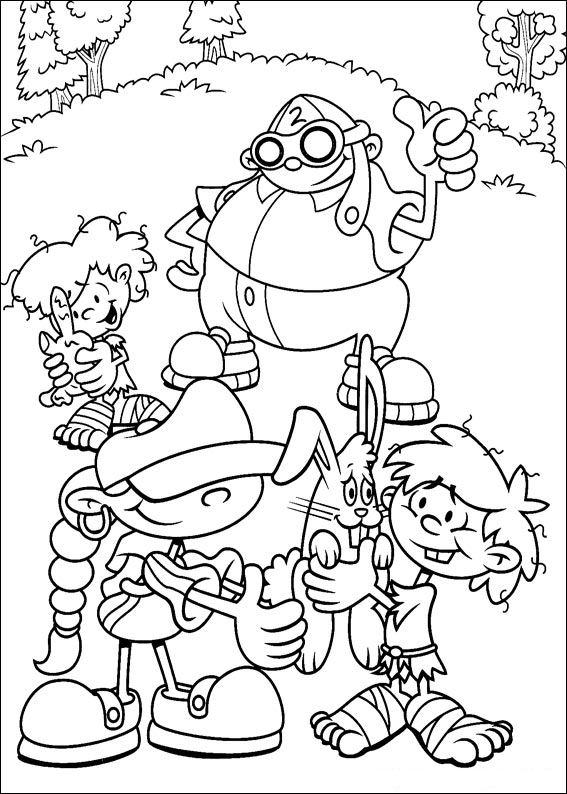 Codenaam Kids Next Door 25, kleurplaat van Codenaam Kids Next Door
