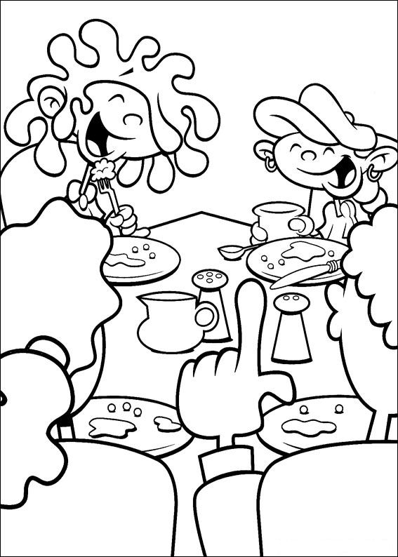 Codenaam Kids Next Door 26, kleurplaat van Codenaam Kids Next Door