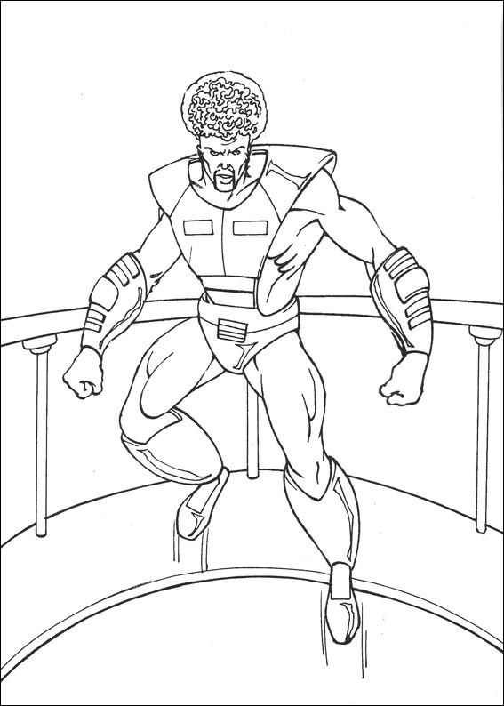 Hulk 5, kleurplaat van Hulk