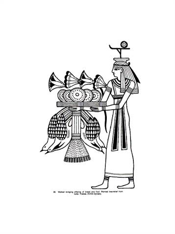 Egypte 8, kleurplaat van Egypte