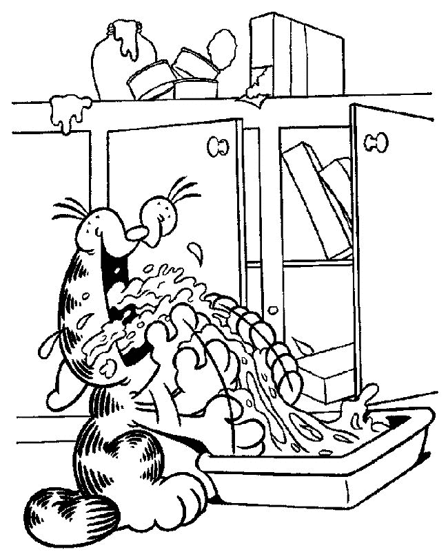 Print Garfield 