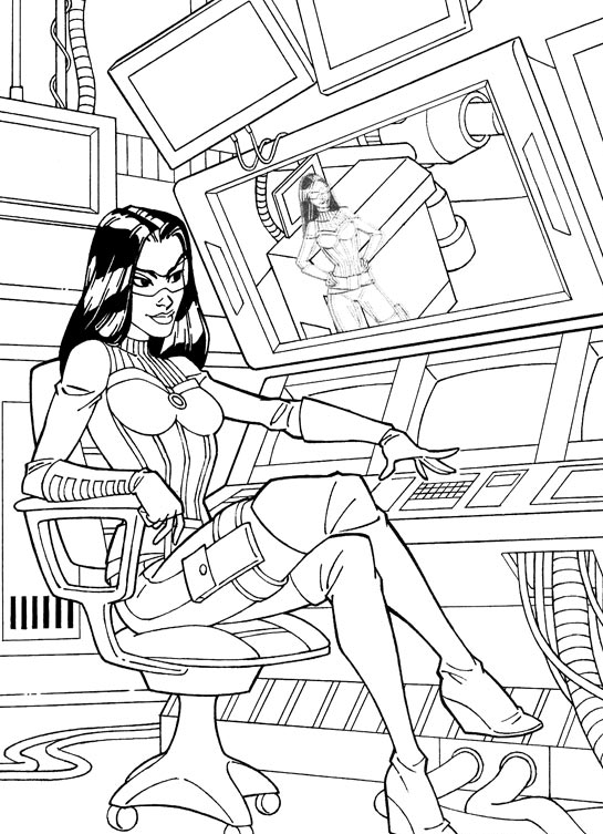 G.I. Joe 12, kleurplaat van G.I. Joe