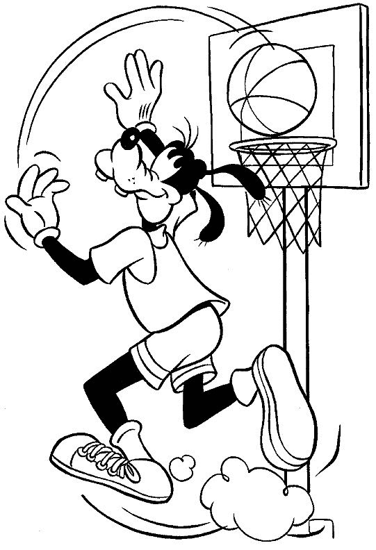 Goofy basketbalt