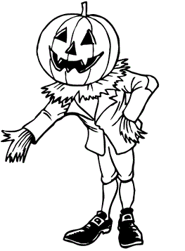 Halloween 2, kleurplaat van Halloween