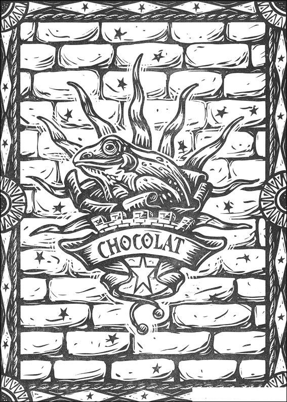 Harry Potter 37, kleurplaat van Harry Potter
