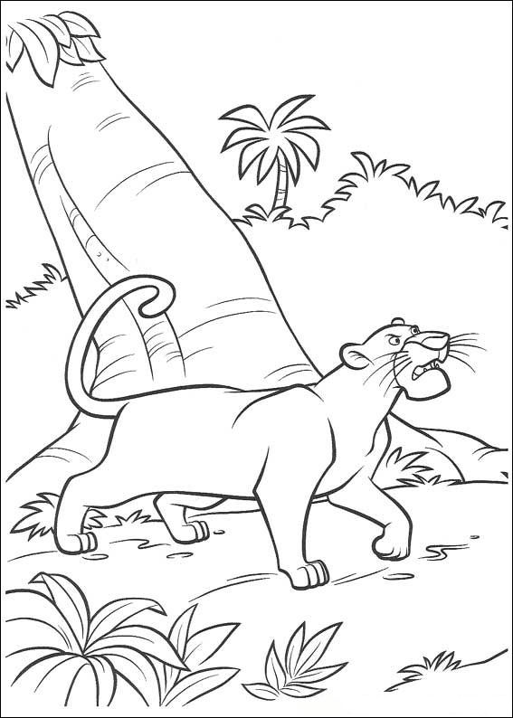 Jungle Boek 2 17, kleurplaat van Jungle Boek 2