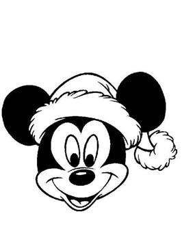 Kerstmis Disney 10, kleurplaat van Kerstmis Disney