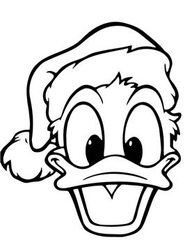 Kerstmis Disney 11, kleurplaat van Kerstmis Disney