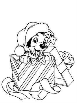 Kerstmis Disney 38, kleurplaat van Kerstmis Disney