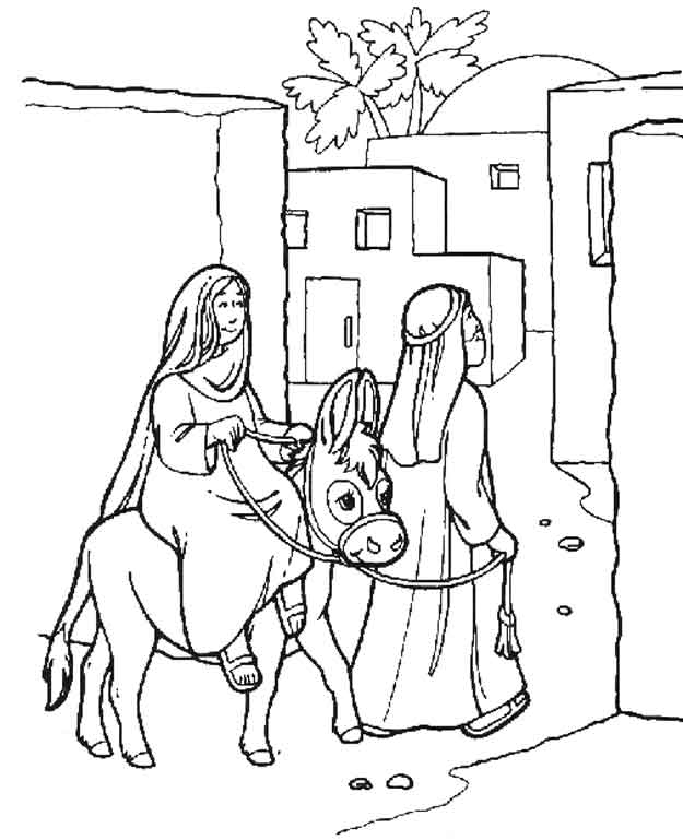 Jozef en Maria zoeken onderdak