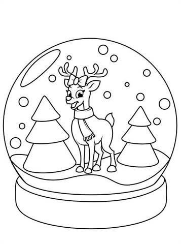 Kerstmis Kids 8, kleurplaat van Kerstmis Kids