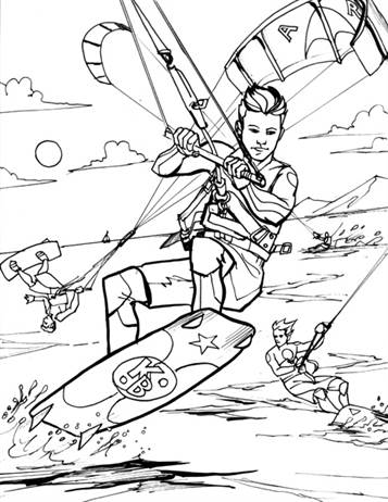 Kitesurfen