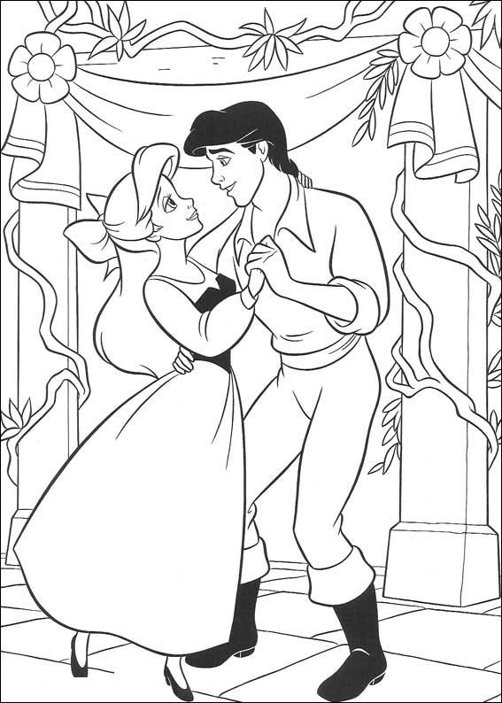 Ariel danst met Eric
