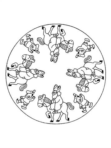 Mandala Sinterklaas
