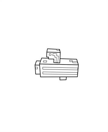 Minecraft 7, kleurplaat van Minecraft