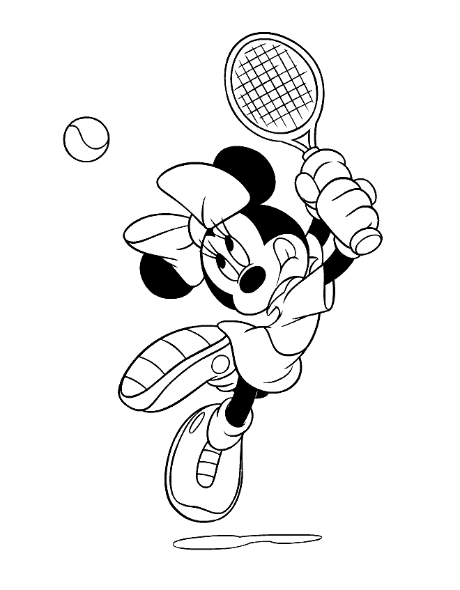 Minnie Mouse tennist