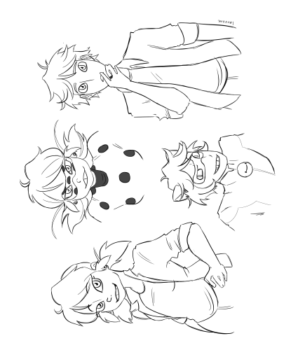 Miraculous 3, kleurplaat van Miraculous Verhalen van Ladybug en Cat Noir