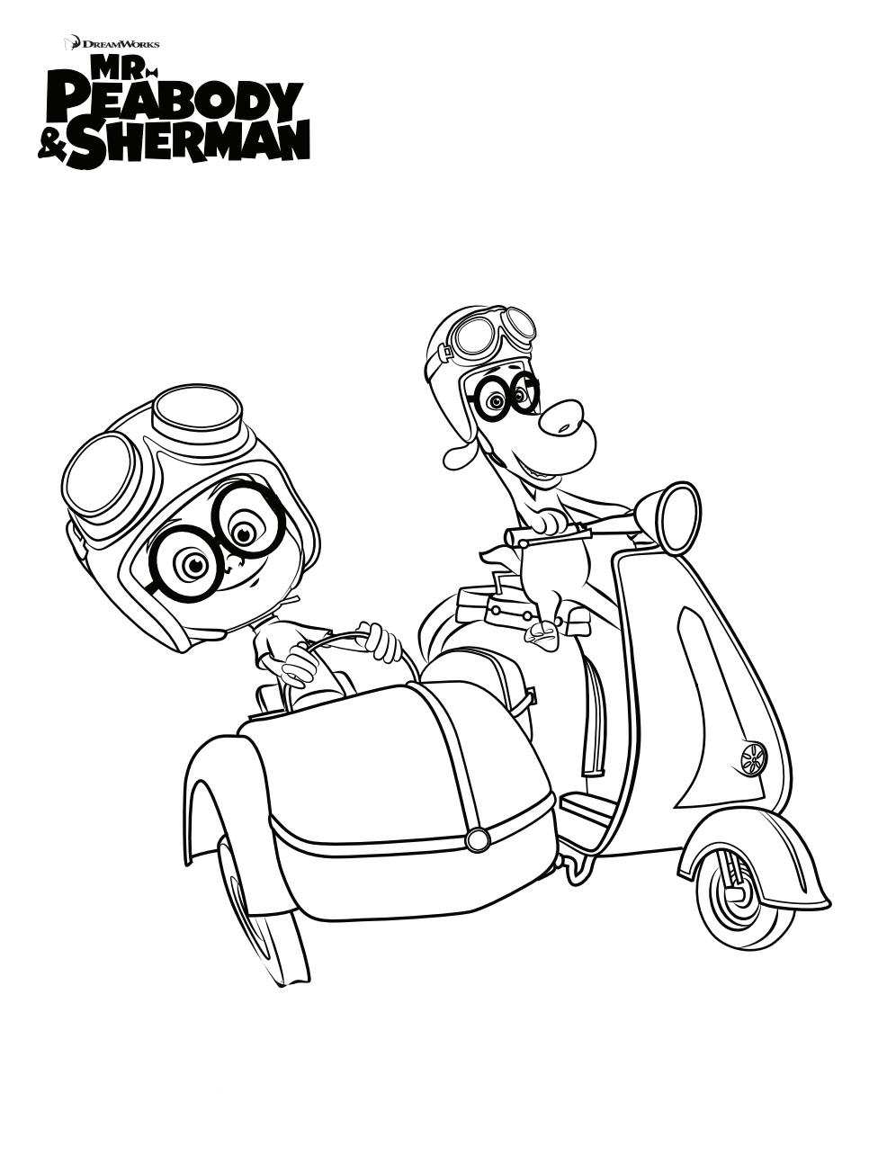 Mr Peabody en Sherman