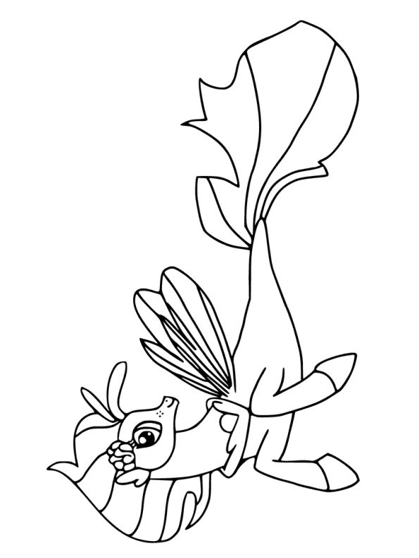 Skystar, kleurplaat van My Little Pony de Film