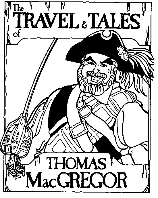 Print Piraat Thomas kleurplaat