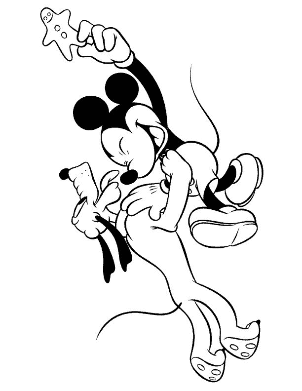 Pluto en Mickey