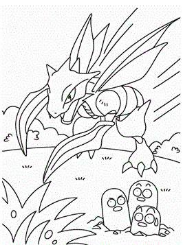 Pokemon 5, kleurplaat van Pokemon