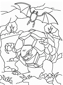 Pokemon 7, kleurplaat van Pokemon