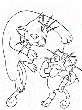 Pokemon 8, kleurplaat van Pokemon