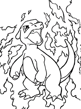 Pokemon 17, kleurplaat van Pokemon