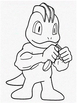 Pokemon 22, kleurplaat van Pokemon