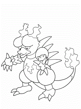 Pokemon 23, kleurplaat van Pokemon