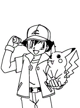 Pokemon 30, kleurplaat van Pokemon