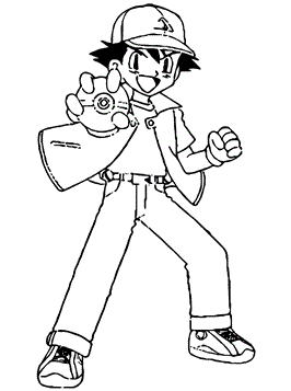 Pokemon 33, kleurplaat van Pokemon
