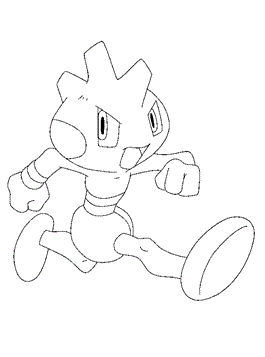 Pokemon 45, kleurplaat van Pokemon