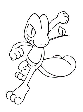 Pokemon 54, kleurplaat van Pokemon