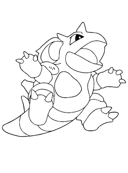 Pokemon 59, kleurplaat van Pokemon